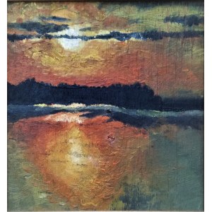 Jan Gasinski(1903-1967),Sunset,1949