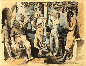Pablo Picasso (1881-1973), Uczta Bachusa