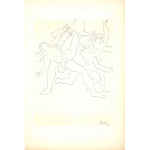 Pablo Picasso (1881-1973), Czterech tancerzy baletu