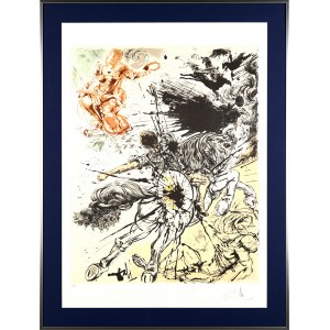 Salvador Dalí (1904-1989), Objawienie Dulcynei, z cyklu: Don Kichot z La Manchy