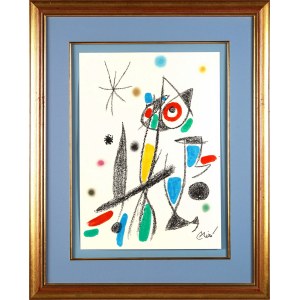 Joan Miró (1893-1983), Kompozycja I, z cyklu: Maravillas con Variaciones