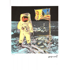 Andy Warhol (1928-1987), Neil Armstrong na Księżycu