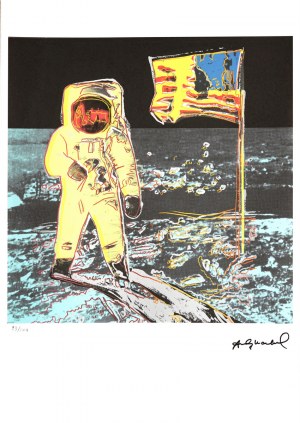 Andy Warhol (1928-1987), Neil Armstrong na Księżycu