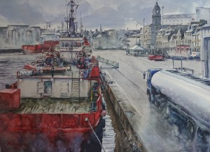 Łukasz Ogrodowczyk, PORT OF ABERDEEN #11, 42 x 57 cm.