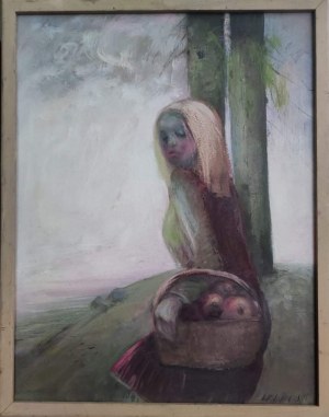 Janusz Lewandowski, FLORA 73 x 93 cm.