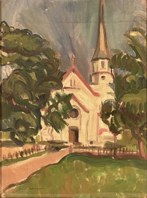 Jan Bednarski(1891-1956), Wiejski kościół
