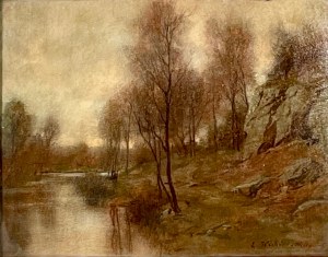 Erich Kubierschky(1854-1944), Jesienny pejzaż