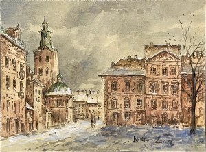 Wiktor Zin,Lwów zimą