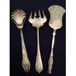 Set of silver cutlery- 3 pieces, 71 g