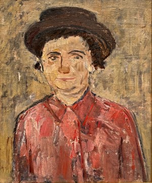 Eustachy Wasilkowski(1904-1977), Kobieta w kapeluszu