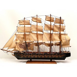 Okręt wojenny Fregata 1780r.-model