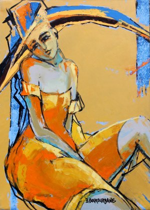 Elżbieta Boukourbane, Orange Kleopatra, 2021r.