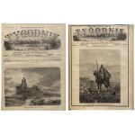 TYGODNIK ILLUSTROWANY 1881 ŁADNY EGZ.