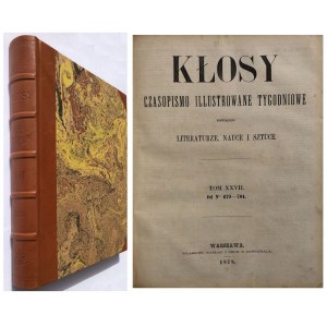 KŁOSY 1878 ŁADNY ROCZNIK