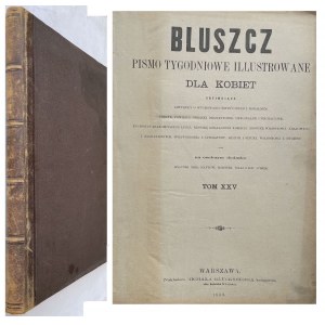 BLUSZCZ PISMO ILUSTR. DLA KOBIET 1889 - MODA