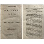 DZIENNIK WILEŃSKI Jahr 1826 Band I