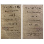 TYGODNIK POLSKI I ZAGRANICZNY 1818 ROCZNIK