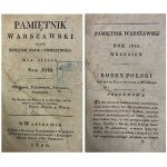 PAMIĘTNIK WARSZAWSKI 1820 r.