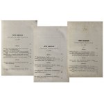 BIBLIOTHEK WARSCHAU 1878 Bände I-III