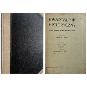 KWARTALNIK HISTORYCZNY 1924