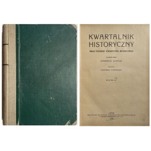 KWARTALNIK HISTORYCZNY 1938