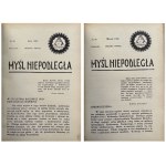 MYŚL NIEPODLEGŁA 1909 r. ŁADNY EGZ.