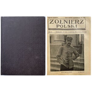 POLISH SOLDIERS year 1922 NICE EGZ.