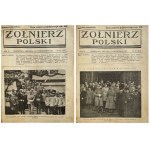 POLISH SOLDIERS year 1922 NICE EGZ.