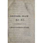 JOURNAL OF LAWS VOLUME 26 (1840)