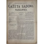 WARSAW JUDICIAL GAZETTE 1877