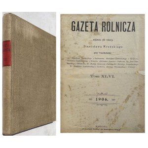 GAZETA ROLNICZA 1906