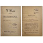 WISLA ROK 1899 ETNOGRAFICKÝ MĚSÍČNÍK