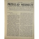 PRZEGLĄD MIERNICZY 1924 i 1925