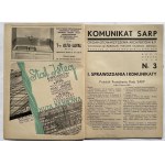 KOMUNIKACE SARP 1938 ARCHITEKTURA