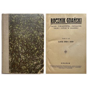 GDANSK YEARBOOK 1928-29
