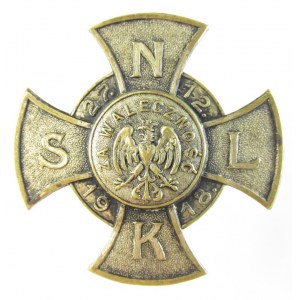 Odznaka Straży Ludowej Za Waleczność