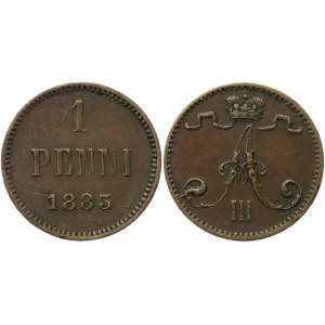 Russia - Finland 1 Penni 1883