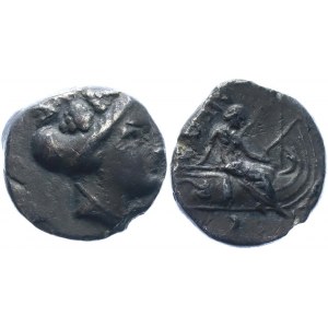 Ancient Greece Euboia, Histiaia AR Tetrobol 300 - 100 BC