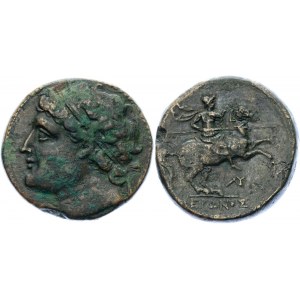 Ancient Greece Sicily, Syracuse Hieron II Æ Hemilitron 275 - 216 BC