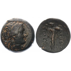 Ancient Greece Seleukid Kingdom Antiochos IV Epiphanes Æ Unit 172 - 169 BC