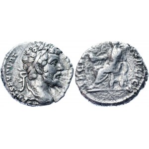 Roman Empire Septimius Severus AR Denarius 193 - 211 AD