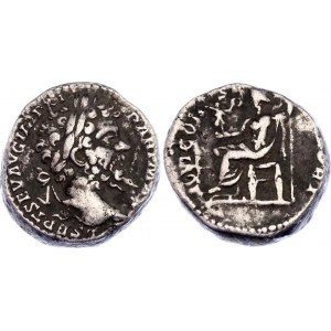 Roman Empire Denarius 199 AD, Septimius Severus