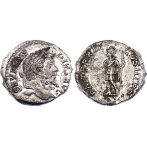 Roman Empire Denarius 205 AD, Septimius Severus