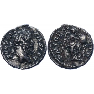 Roman Empire Septimius Severus AR Denarius 209 AD