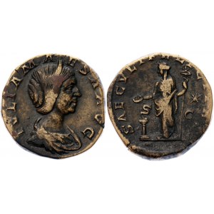 Roman Empire Julia Maesa Augusta Æ Sestertius 220 - 222 AD