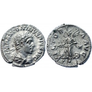 Roman Empire Elagabalus AR Denarius 221 AD