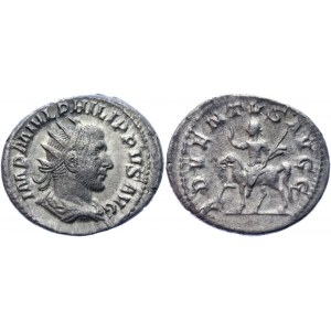Roman Empire Philippus I AR Antoninianus 244 - 247 AD