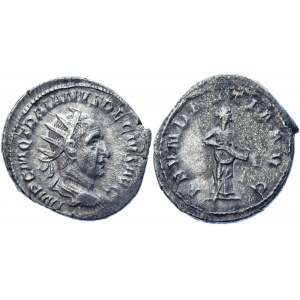 Roman Empire Trajan Decius Æ Antoninianus 249 - 251 AD