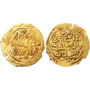 Mongol Empire Samarkand AV Dinar 1227 - 1241 (ND) Ögedei