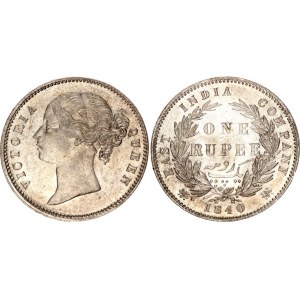 British India 1 Rupee 1840